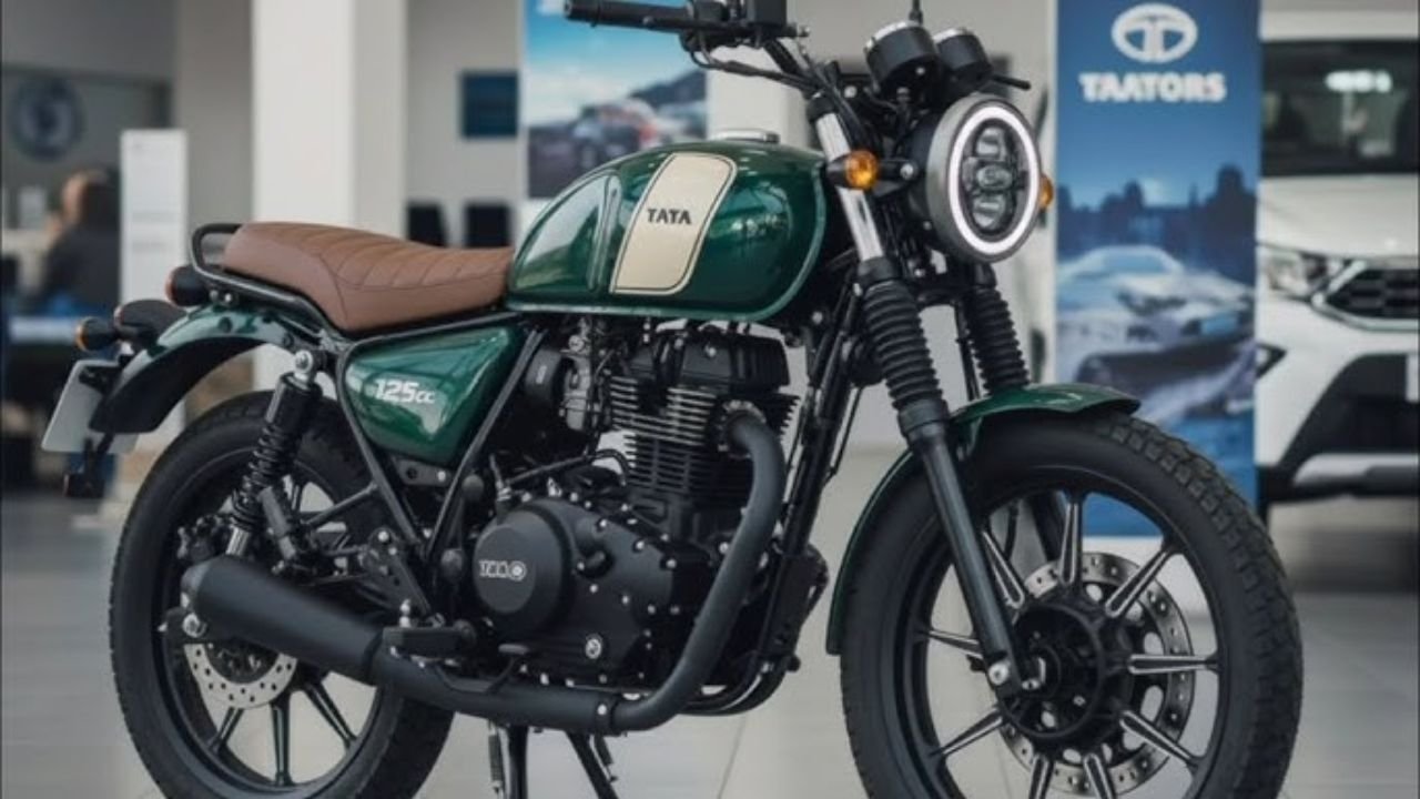 Tata की 125cc नई बाइक लॉन्च! 80km माइलेज और 110km/h स्पीड सिर्फ ₹43,999 में